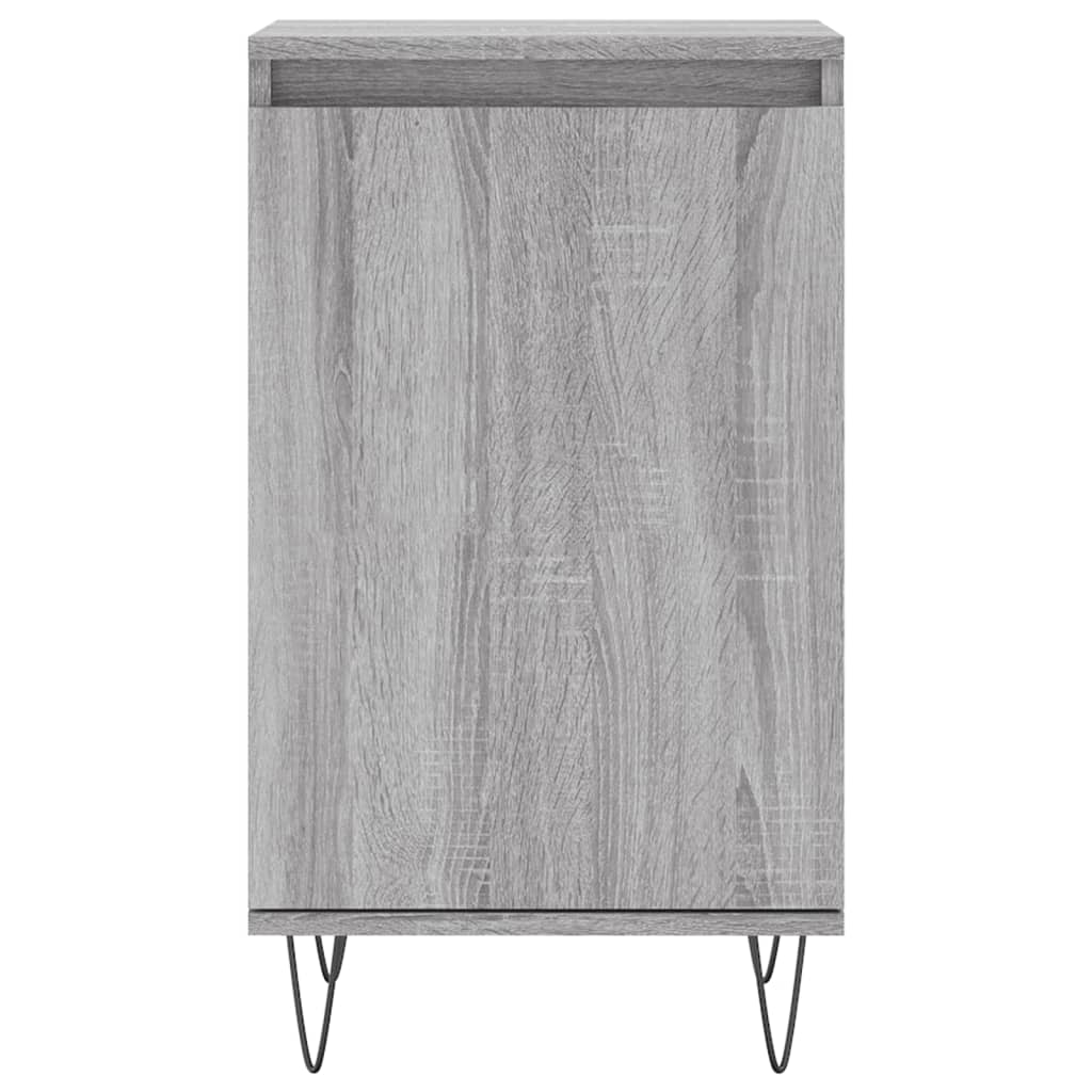 Sideboards 2 Stk. Grau Sonoma 40x35x70 cm Holzwerkstoff