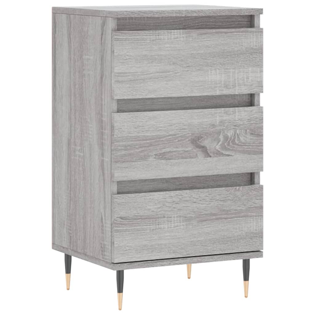 Sideboard Grau Sonoma 40x35x70 cm Holzwerkstoff