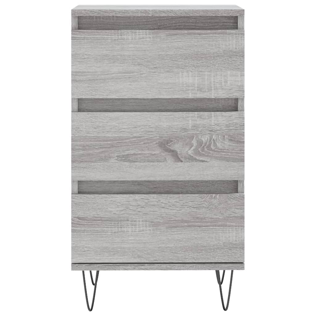 Sideboard Grau Sonoma 40x35x70 cm Holzwerkstoff