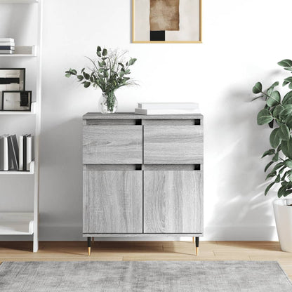 Sideboard Grau Sonoma 60x35x70 cm Holzwerkstoff