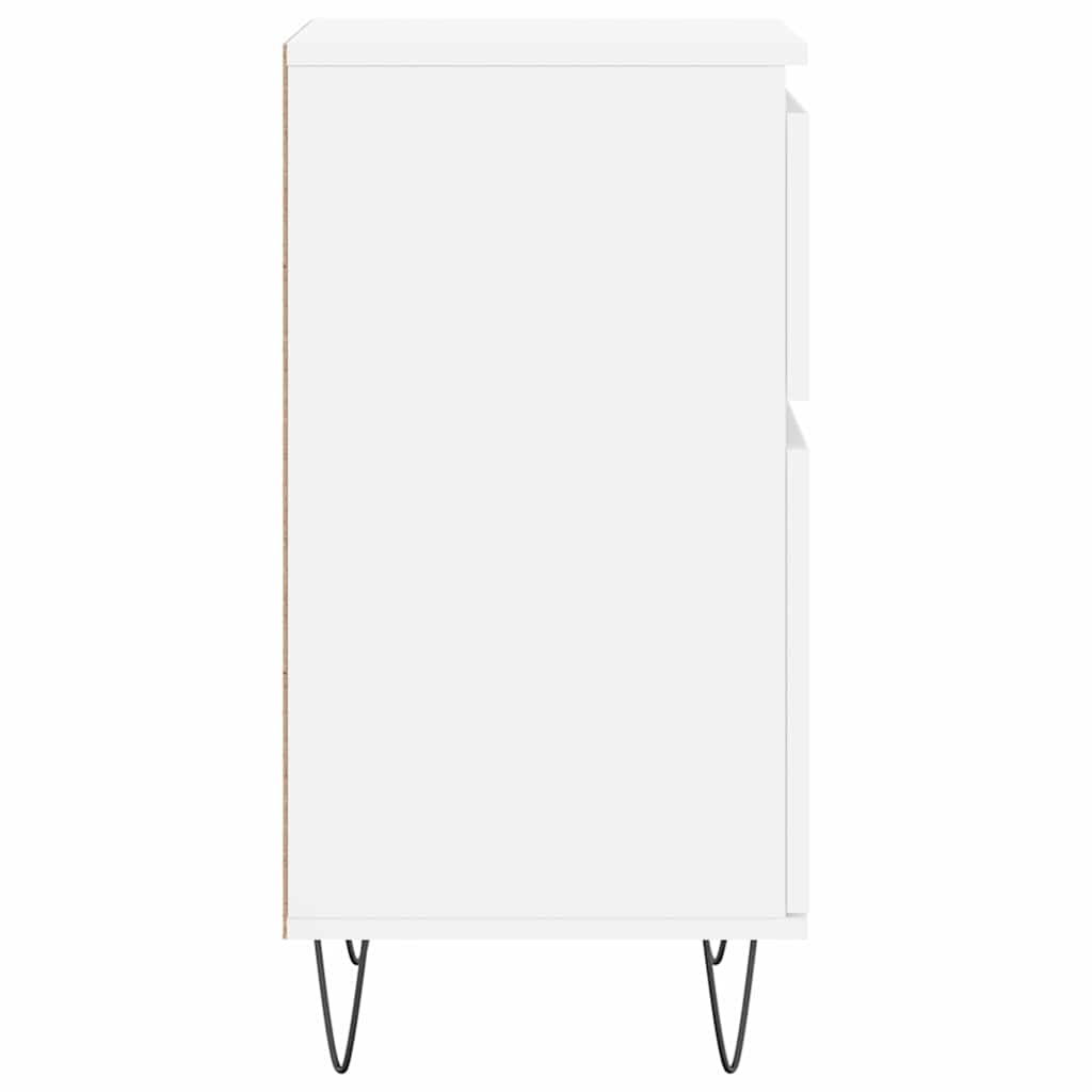 Sideboards 2 Stk. Weiß 40x35x70 cm Holzwerkstoff