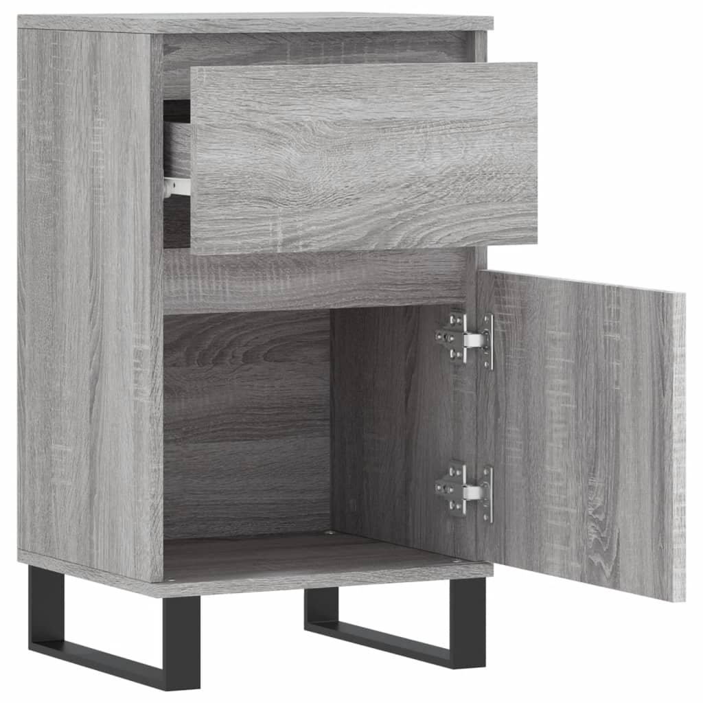 Sideboard Grau Sonoma 40x35x70 cm Holzwerkstoff