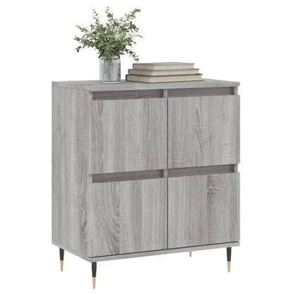 Sideboard Grau Sonoma 60x35x70 cm Holzwerkstoff