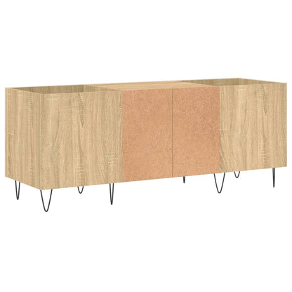 Plattenschrank Sonoma-Eiche 121x38x48 cm Holzwerkstoff