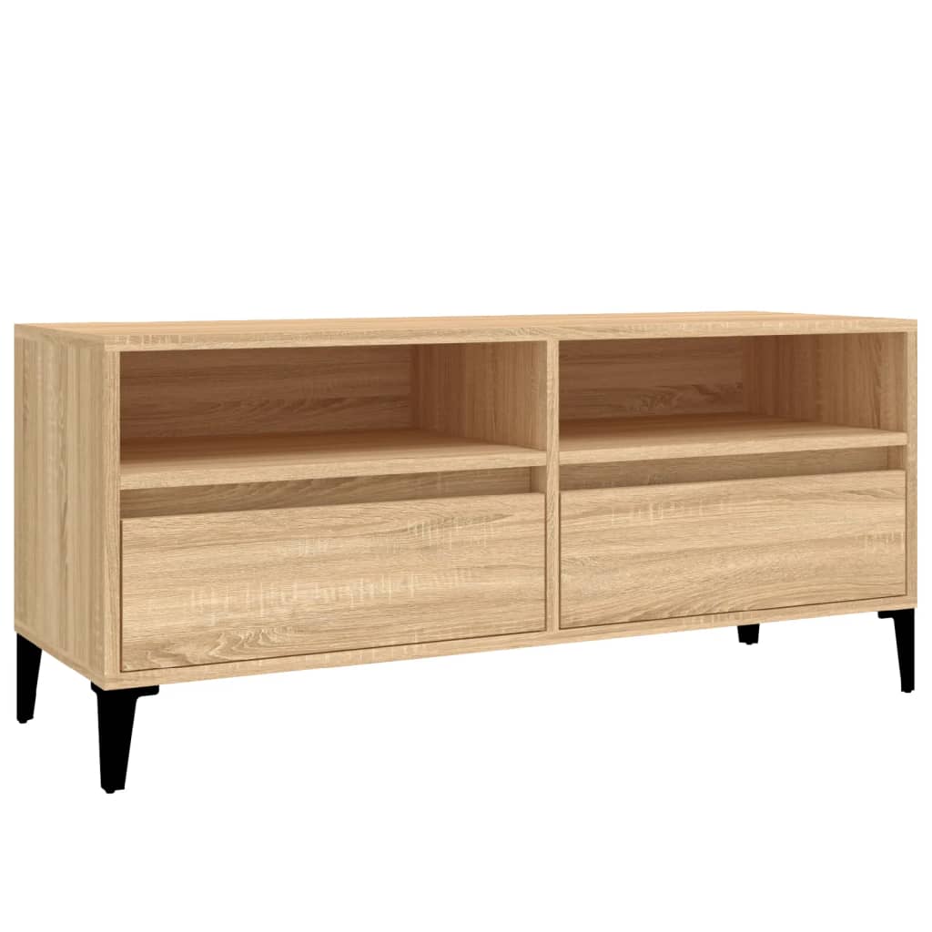 TV-Schrank Sonoma-Eiche 100x34,5x44,5 cm Holzwerkstoff