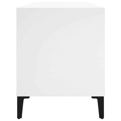 Plattenschrank Weiß 100x38x48 cm Holzwerkstoff