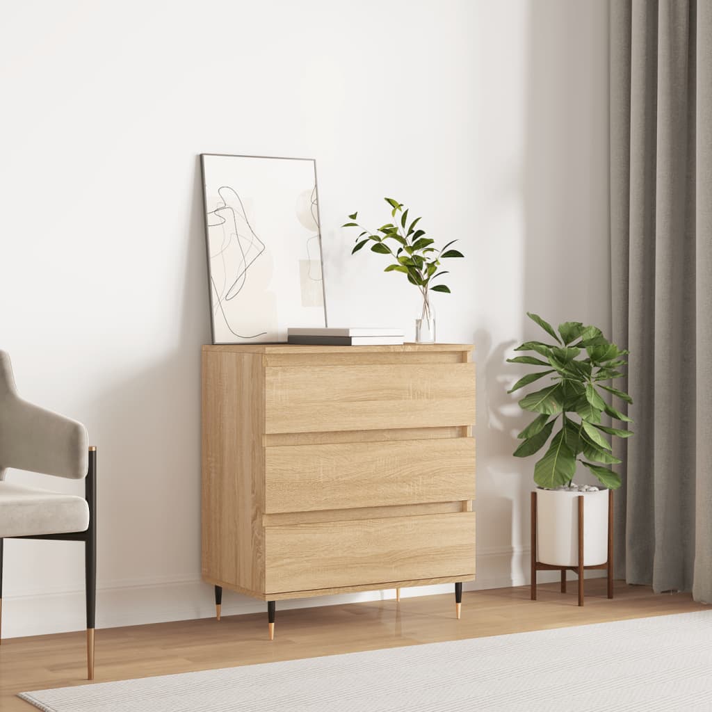 Sideboard Sonoma-Eiche 60x35x70 cm Holzwerkstoff