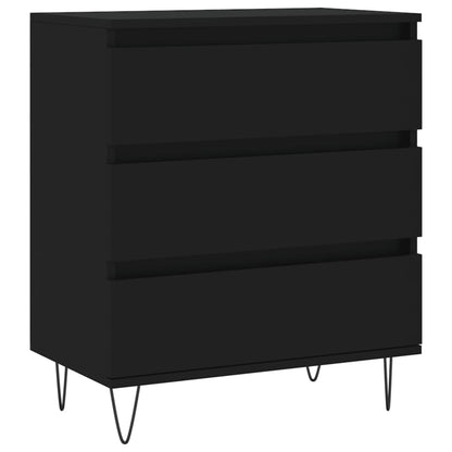 Sideboard Schwarz 60x35x70 cm Holzwerkstoff