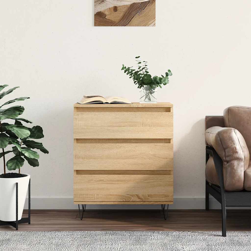 Sideboard Sonoma-Eiche 60x35x70 cm Holzwerkstoff