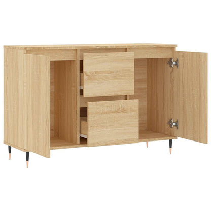 Sideboard Sonoma-Eiche 101,5x35x70 cm Holzwerkstoff