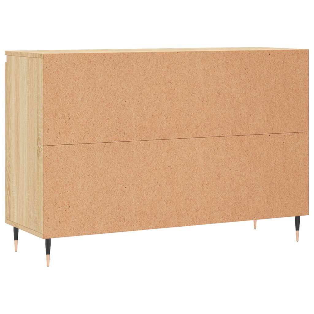 Sideboard Sonoma-Eiche 101,5x35x70 cm Holzwerkstoff