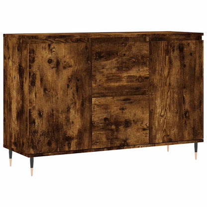 Sideboard Räuchereiche 101,5x35x70 cm Holzwerkstoff