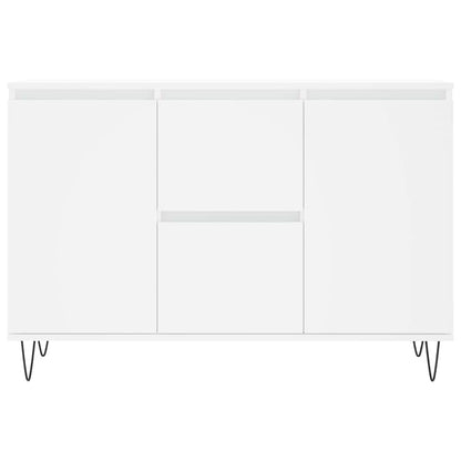 Sideboard Weiß 101,5x35x70 cm Holzwerkstoff