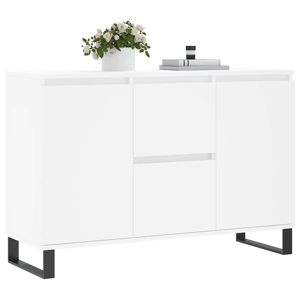 Sideboard Weiß 101,5x35x70 cm Holzwerkstoff