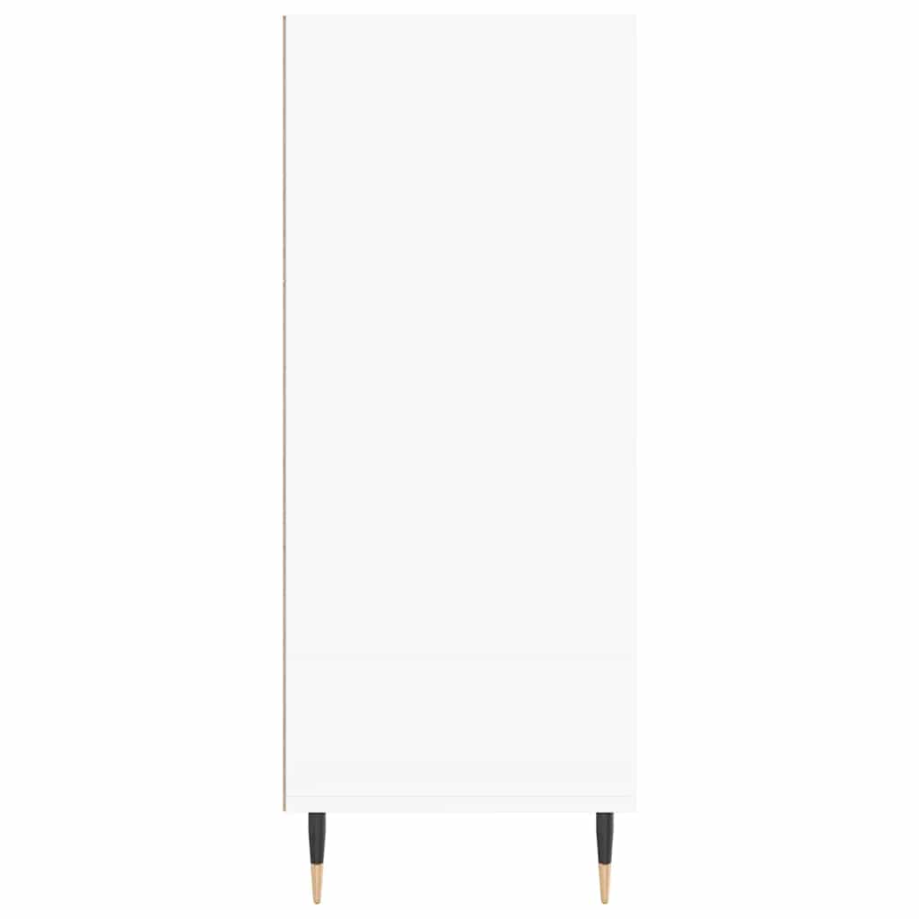 Highboard Weiß 57x35x90 cm Holzwerkstoff