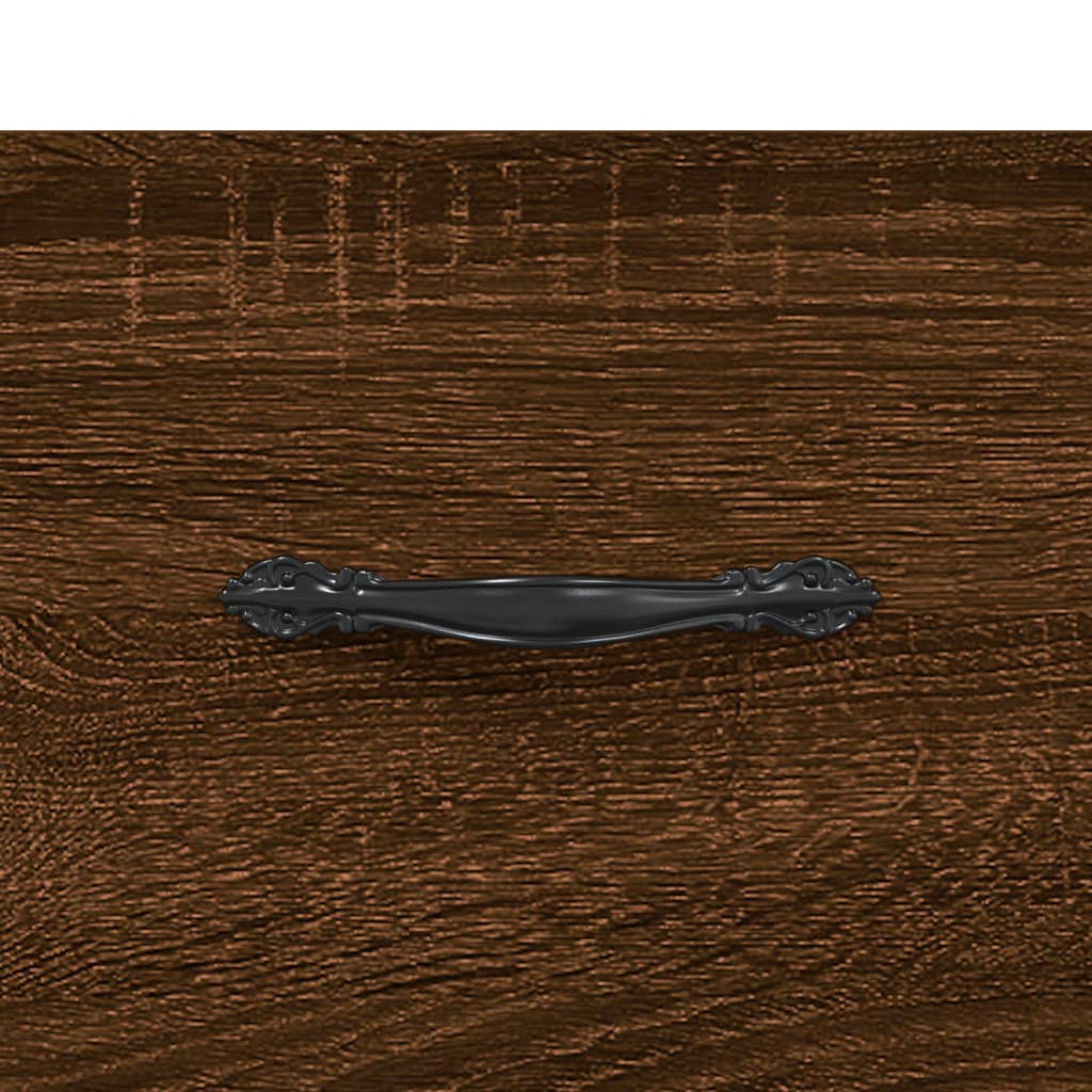 Nachttische 2Stk. Braun Eichen-Optik 40x35x47,5cm Holzwerkstoff