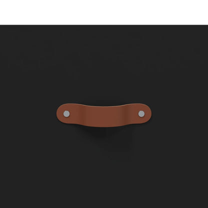 Nachttische 2 Stk. Schwarz 40x35x47,5 cm Holzwerkstoff