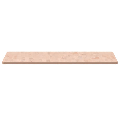 Tischplatte 80x80x1,5 cm Quadratisch Massivholz Buche
