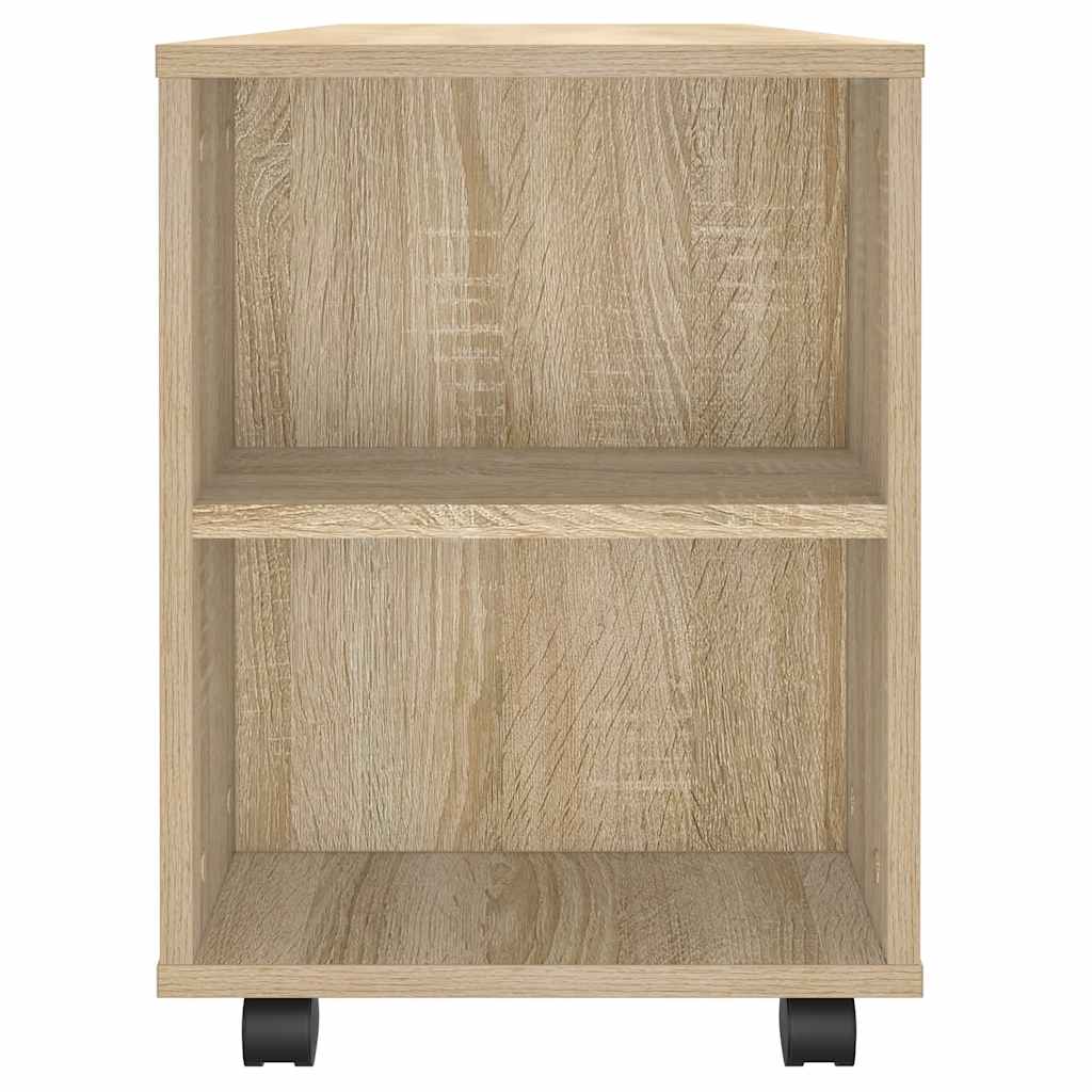 TV-Schrank Sonoma-Eiche 102x34,5x43 cm Holzwerkstoff