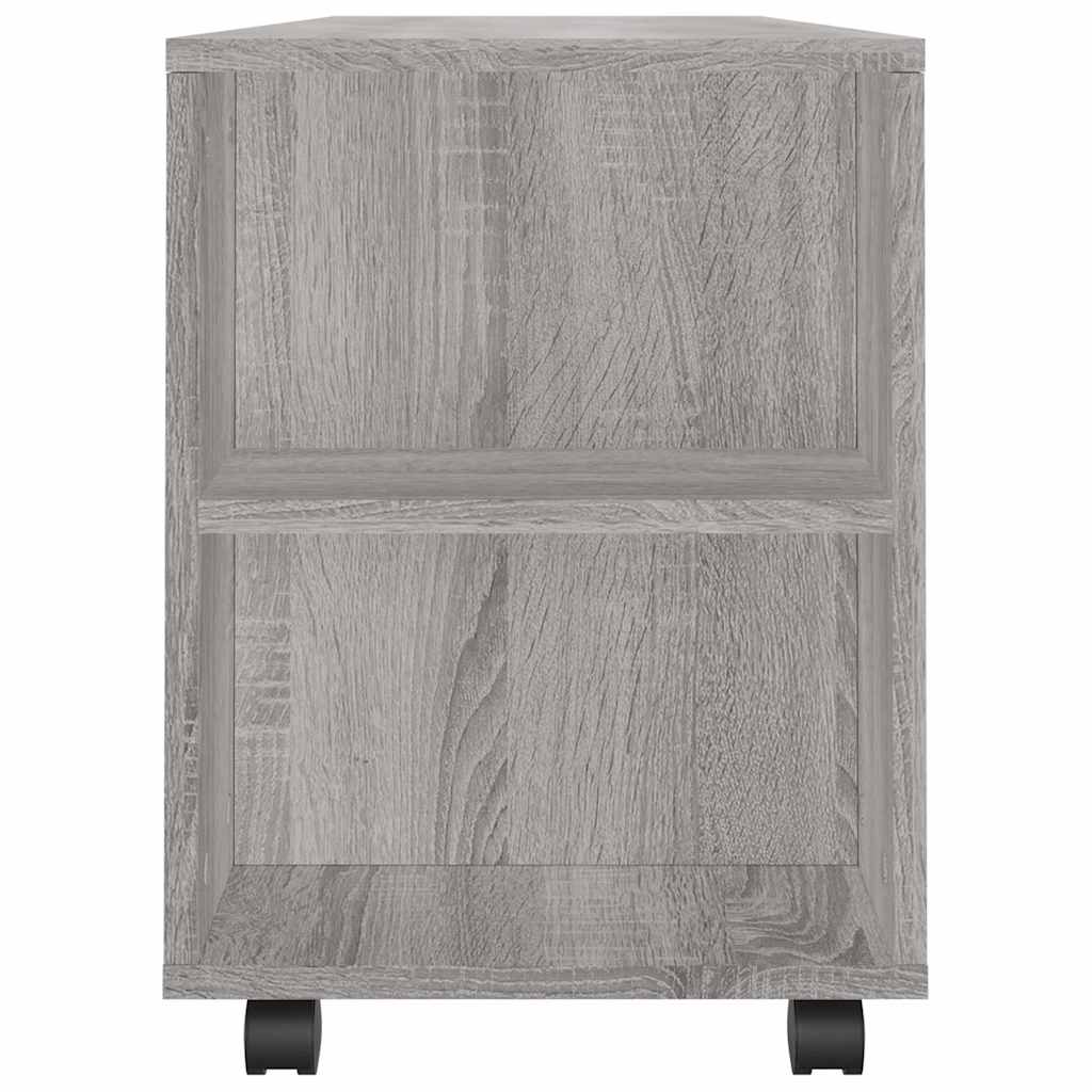 TV-Schrank Grau Sonoma 102x34,5x43 cm Holzwerkstoff