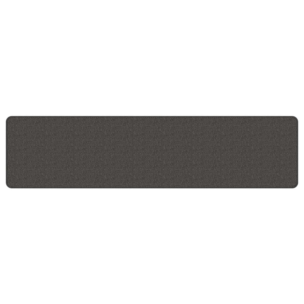 Teppichläufer Sisal-Optik Anthrazit 50x200 cm