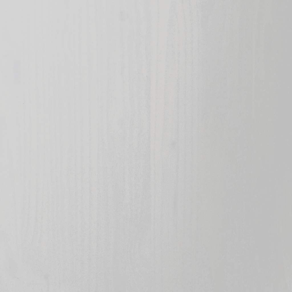 Rollschrank mit Schreibtisch MOSS Weiß Massivholz Kiefer