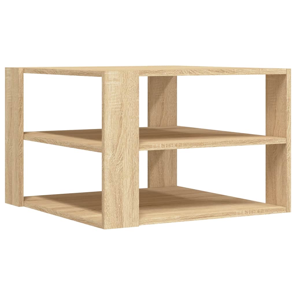 Couchtisch Sonoma-Eiche 58x58x40 cm Holzwerkstoff