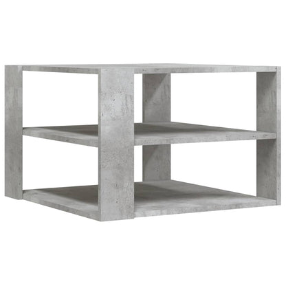 Couchtisch Betongrau 58x58x40 cm Holzwerkstoff