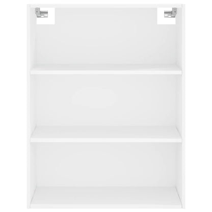 Highboard Weiß 69,5x32,5x180 cm Holzwerkstoff