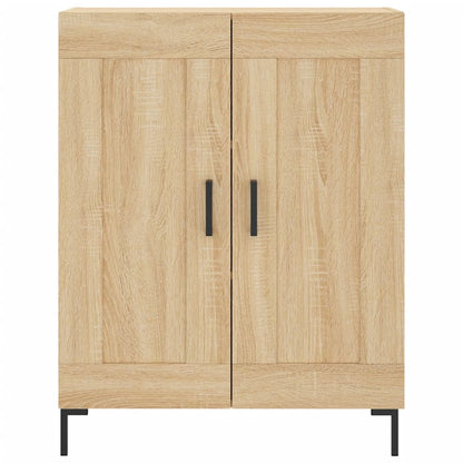 Highboard Sonoma-Eiche 69,5x34x180 cm Holzwerkstoff
