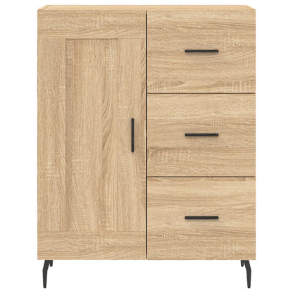 Highboard Sonoma-Eiche 69,5x34x180 cm Holzwerkstoff
