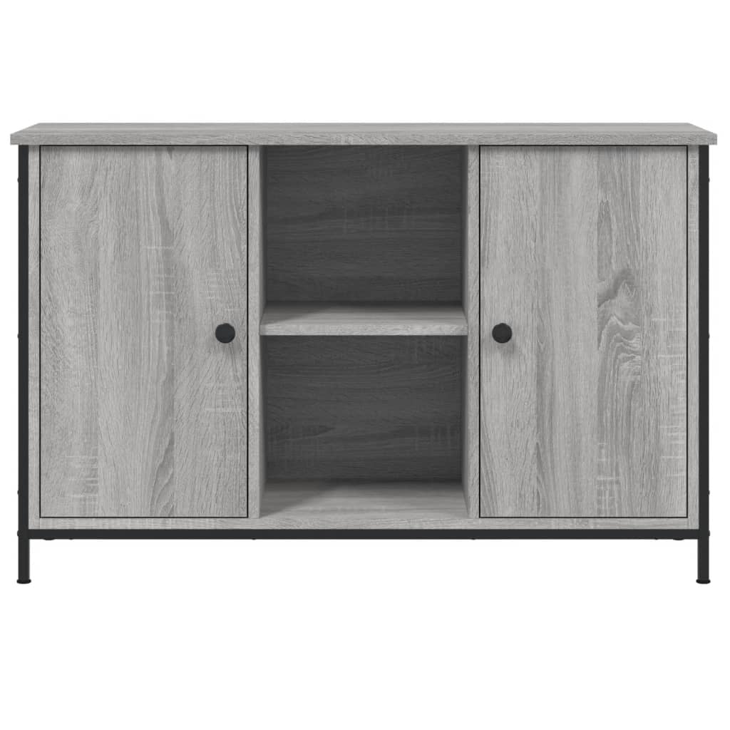 TV-Schrank Grau Sonoma-Eiche 100x35x65 cm Holzwerkstoff
