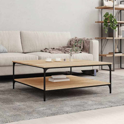 Couchtisch Sonoma-Eiche 100x100x40 cm Holzwerkstoff