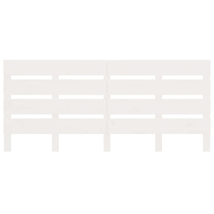 Massivholzbett Weiß 120x190 cm Kiefer