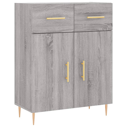 Sideboard Grau Sonoma 69,5x34x90 cm Holzwerkstoff