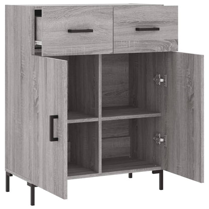 Sideboard Grau Sonoma 69,5x34x90 cm Holzwerkstoff