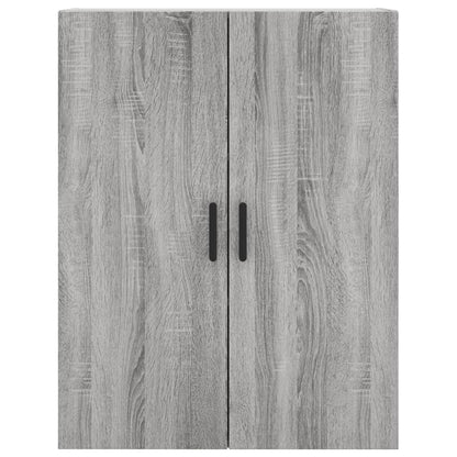 Wandschrank Grau Sonoma 69,5x34x90 cm