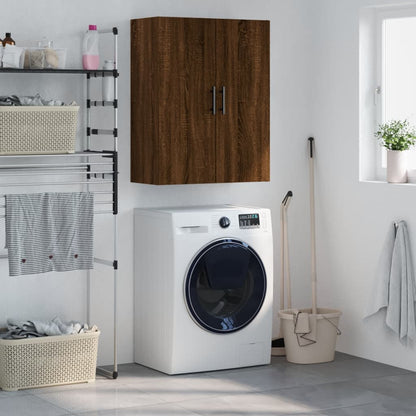 Wandschrank Braun Eichen-Optik 69,5x34x90 cm