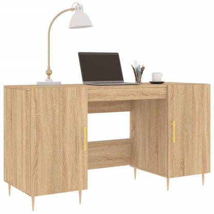 Schreibtisch Sonoma-Eiche 140x50x75 cm Holzwerkstoff