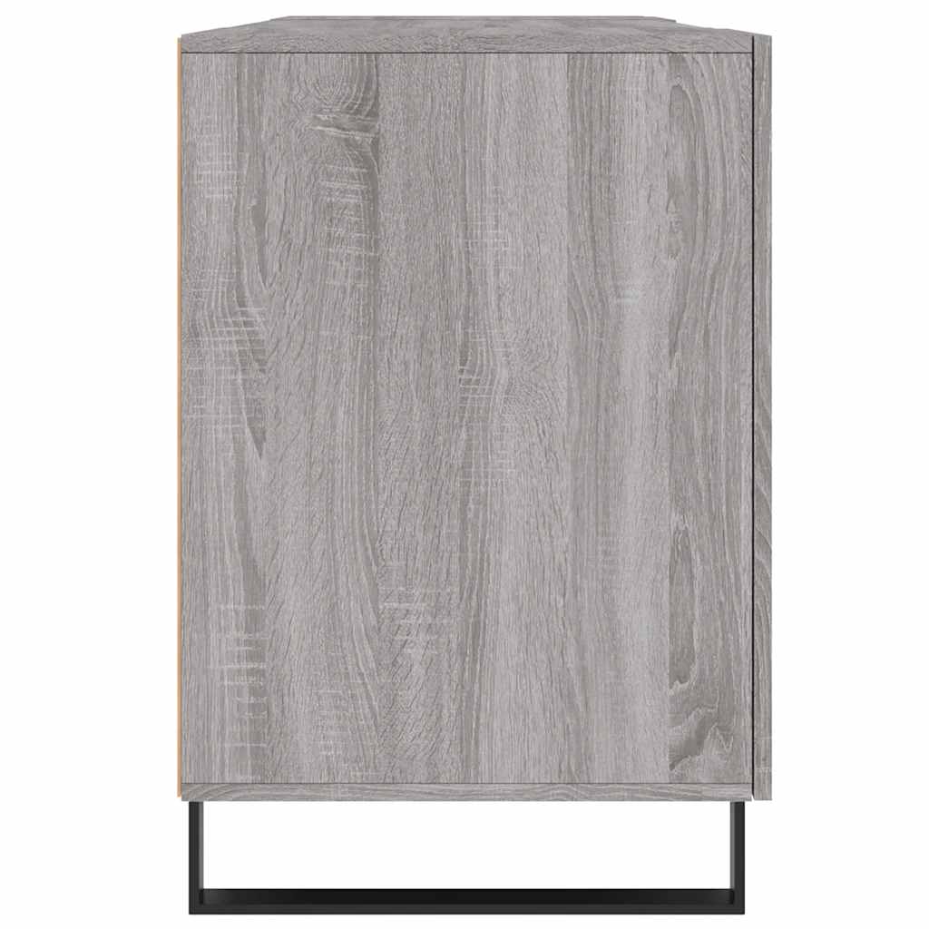 Schreibtisch Grau Sonoma 140x50x75 cm Holzwerkstoff