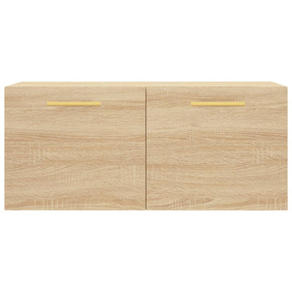 Wandschrank Sonoma-Eiche 80x36,5x35 cm Holzwerkstoff