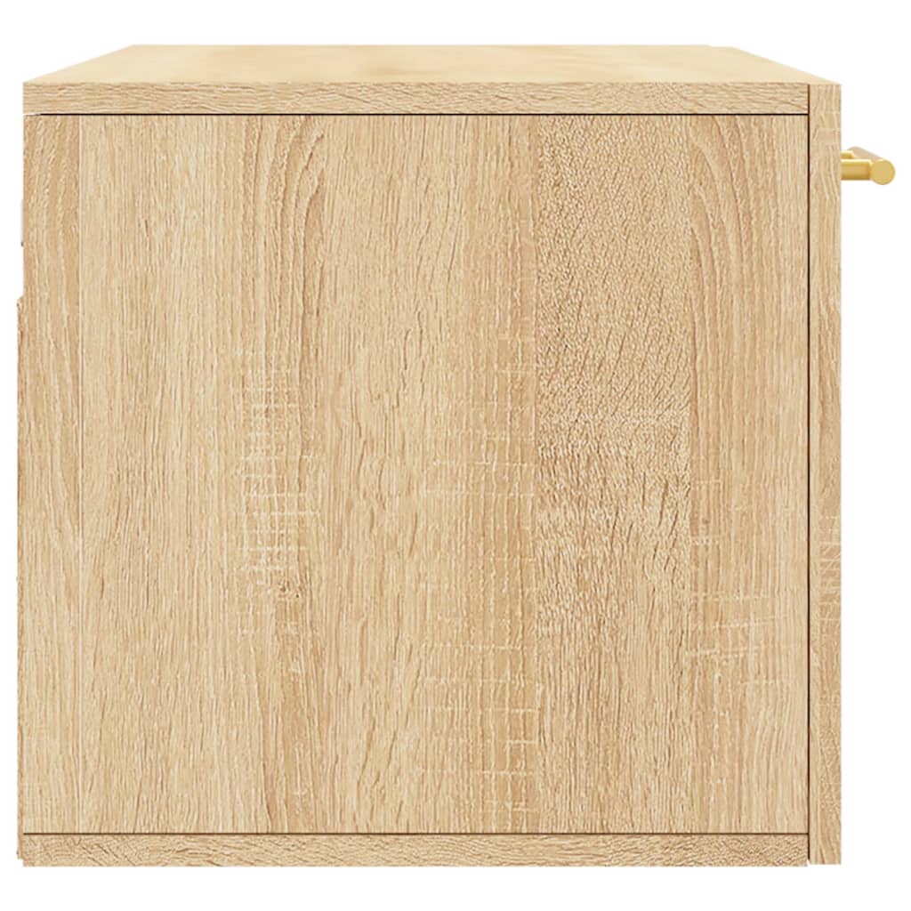 Wandschrank Sonoma-Eiche 80x36,5x35 cm Holzwerkstoff