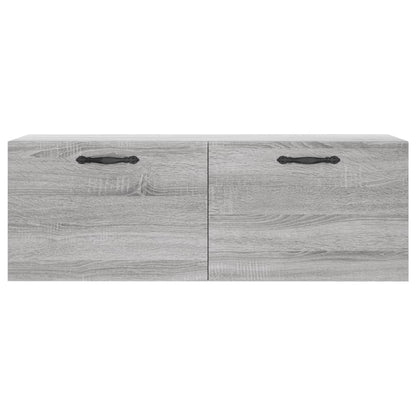 Wandschrank Grau Sonoma 100x36,5x35 cm Holzwerkstoff