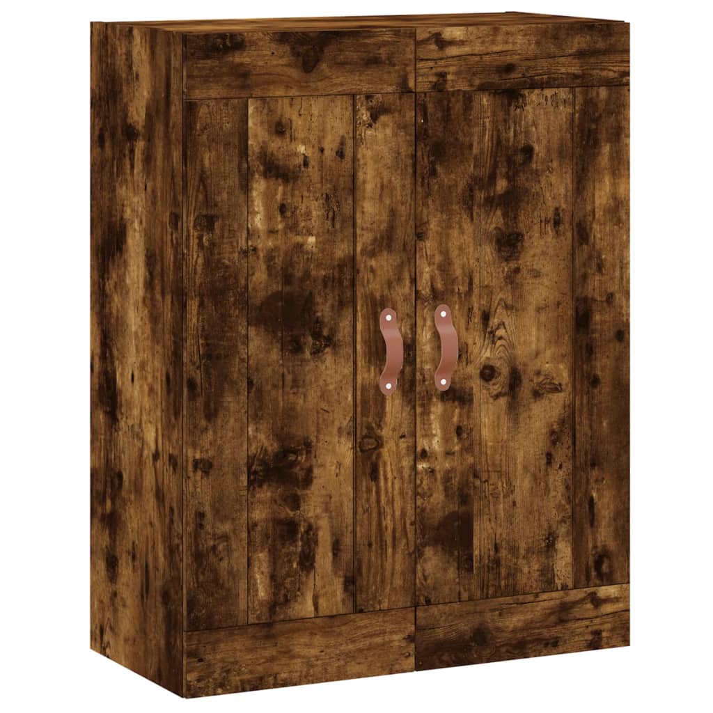 Wandschrank Räuchereiche 69,5x34x90 cm Holzwerkstoff