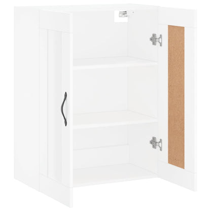 Wandschrank Weiß 69,5x34x90 cm Holzwerkstoff