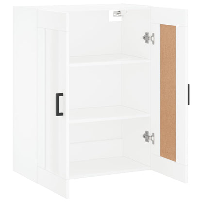 Wandschrank Weiß 69,5x34x90 cm Holzwerkstoff