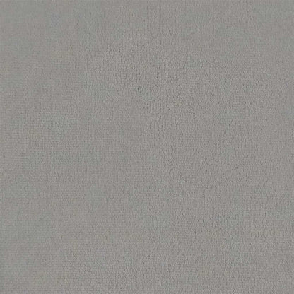 Bodensofa mit Schlaffunktion Hellgrau 122x204x55 cm Samt