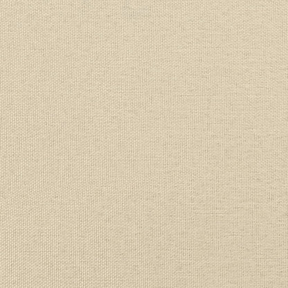 Tagesbett Creme 90x200 cm Stoff