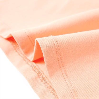 Kinder-T-Shirt Hellorange 116