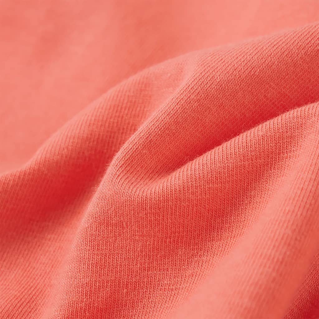 Kinder-Kurzarmshirt Korallenrosa 104